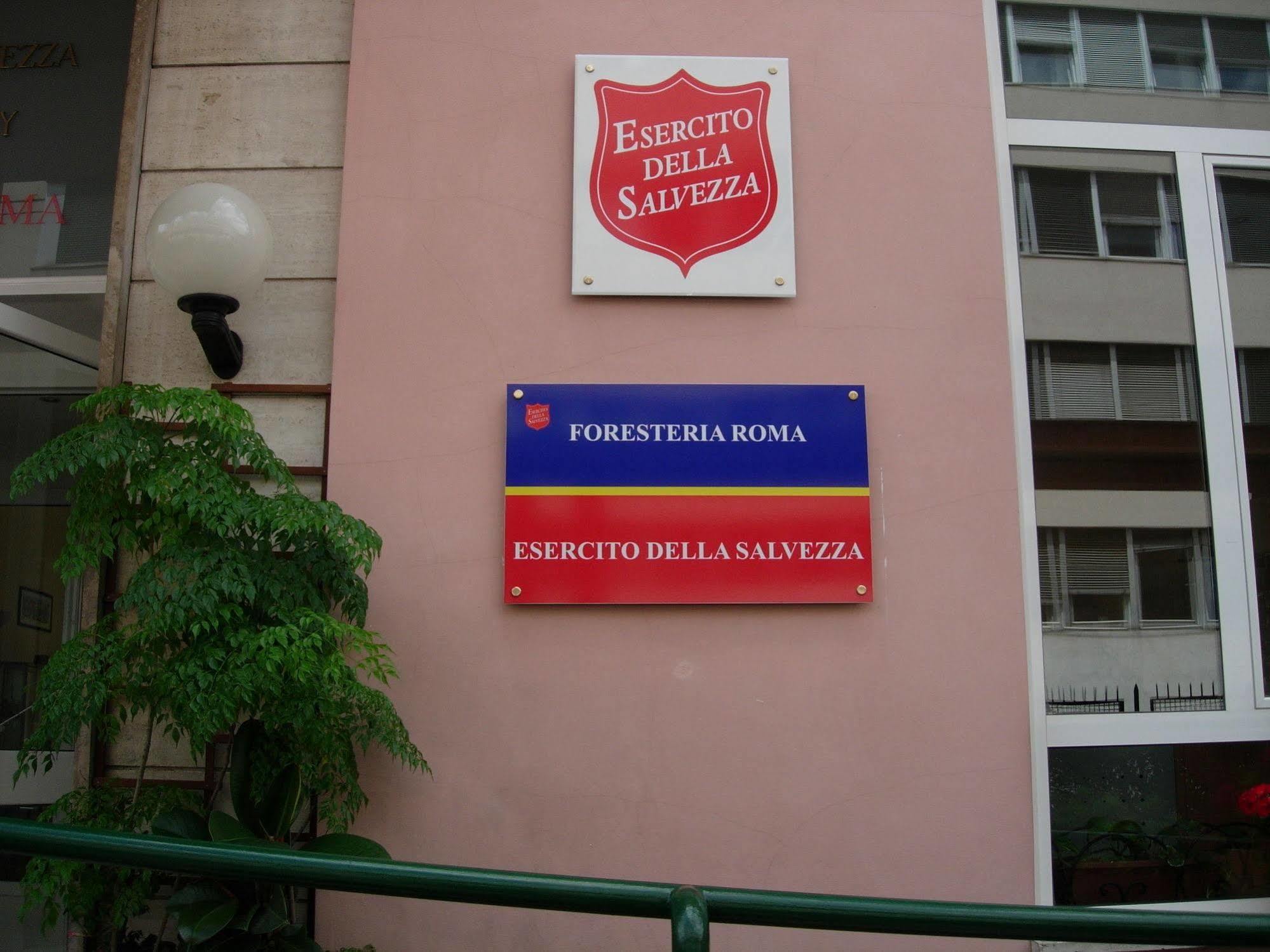 Foresteria Roma Esercito Della Salvezza Zewnętrze zdjęcie